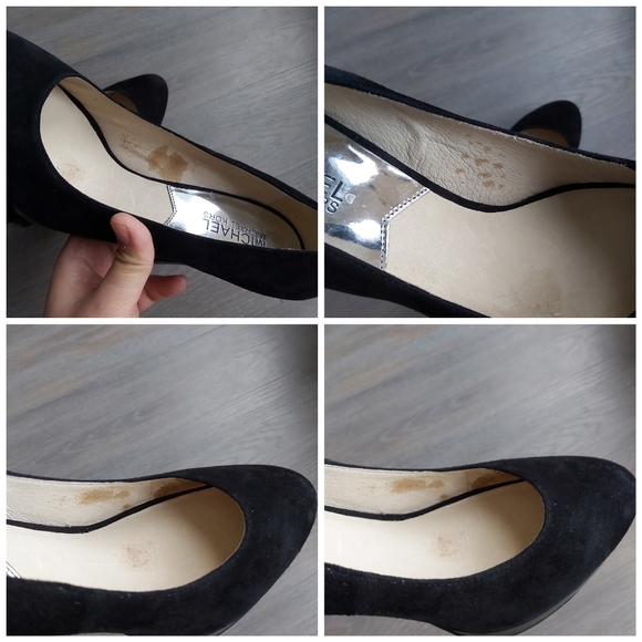 MICHAEL KORS Black Suede Leather Heels - Picture 7 of 7